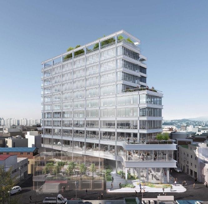 본문 이미지 - 코람코 성수동2가 오피스 조감도