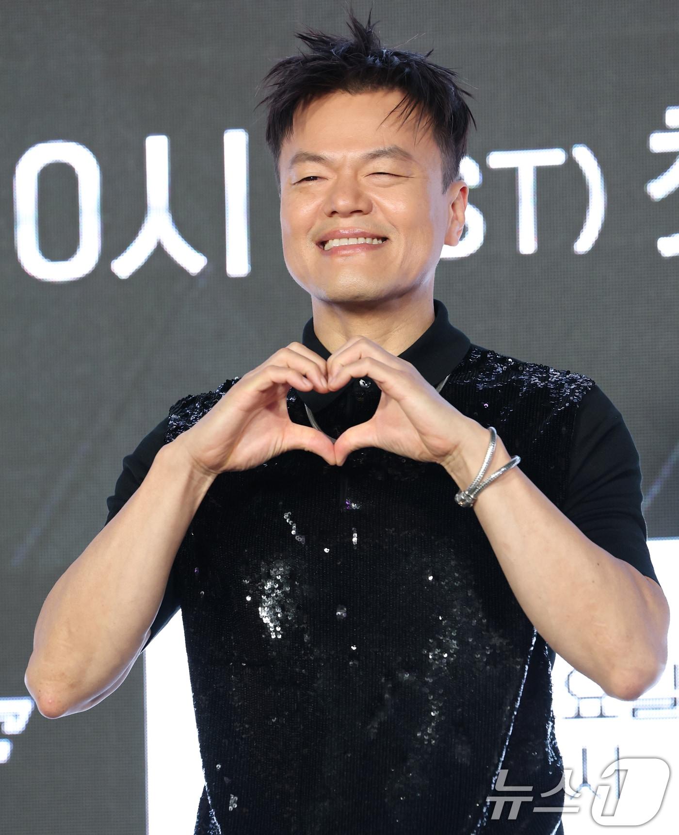 본문 이미지 - 가수 겸 프로듀서 박진영 ⓒ News1 권현진 기자