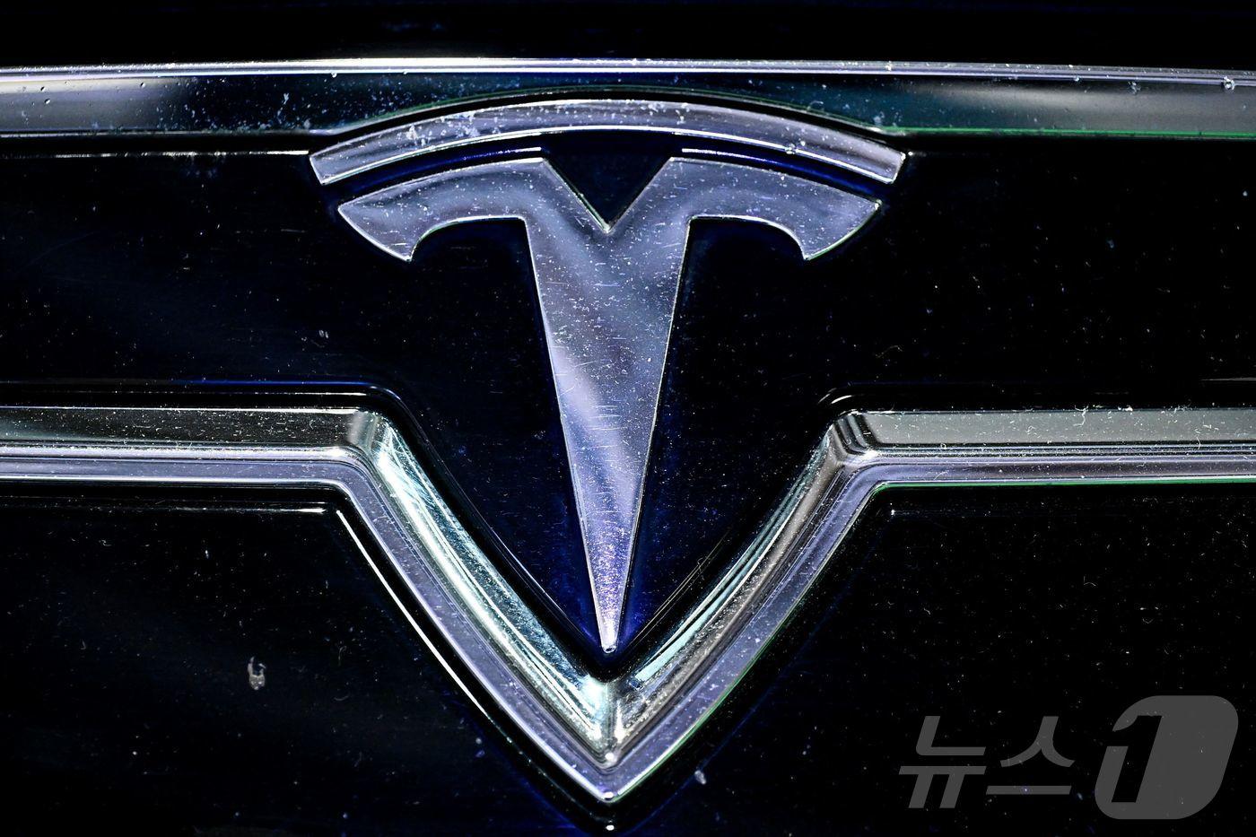 테슬라 브랜드 로고 ⓒ AFP=뉴스1