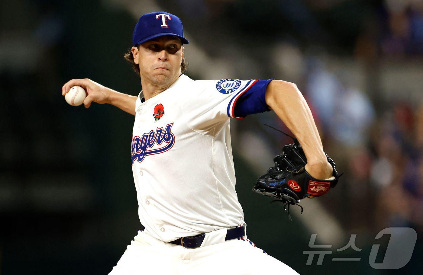 텍사스 레인저스 투수 제이컵 디그롬. ⓒ AFP=뉴스1