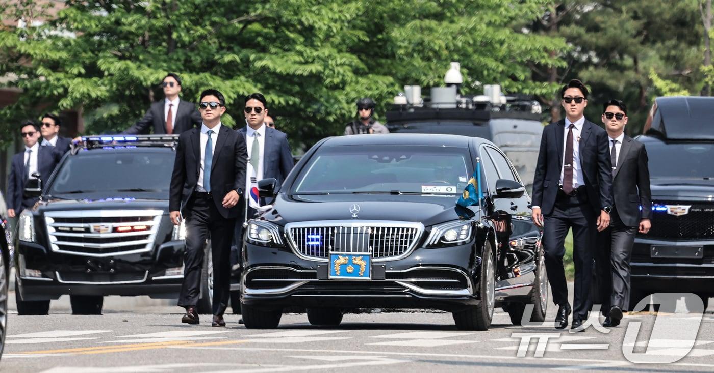 대통령경호처 경호 훈련 현장 2025.5.27/뉴스1 ⓒ News1 허경 기자