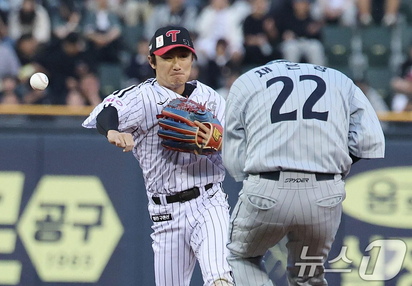 LG 트윈스 내야수 신민재. 2025.5.27/뉴스1 ⓒ News1 오대일 기자