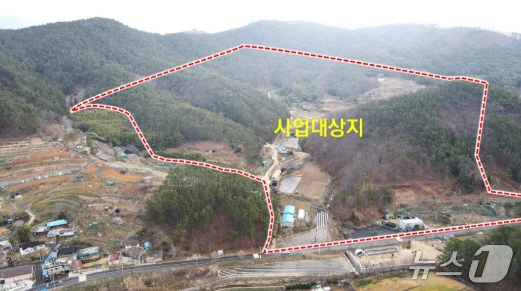 본문 이미지 - 반려문화공원 사업 대상지.&#40;부산시청 제공. 재판매 및 DB 금지&#41;