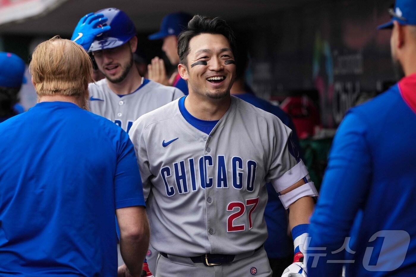 MLB 타점 1위 스즈키. ⓒ AFP=뉴스1