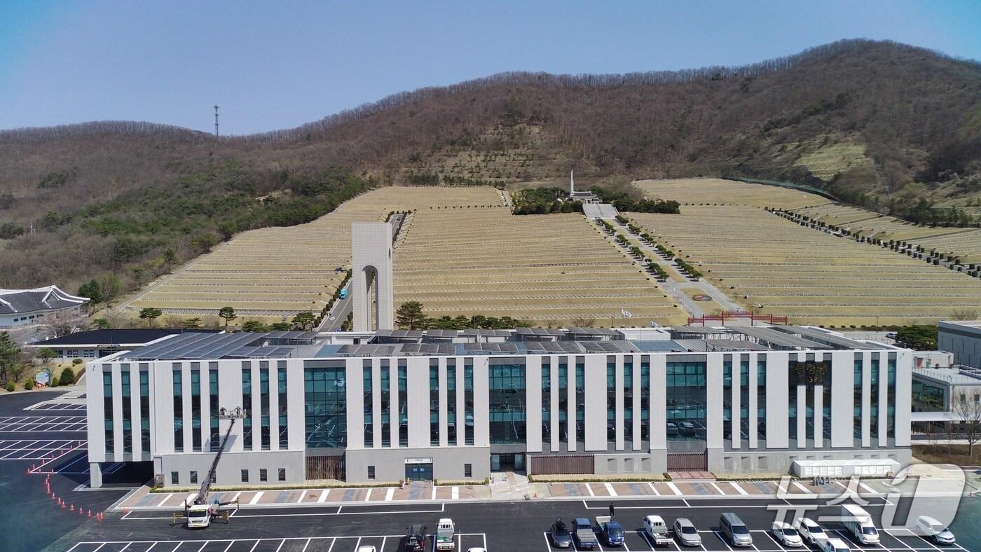 국립영천호국원 제3충령당. (국가보훈부 제공)