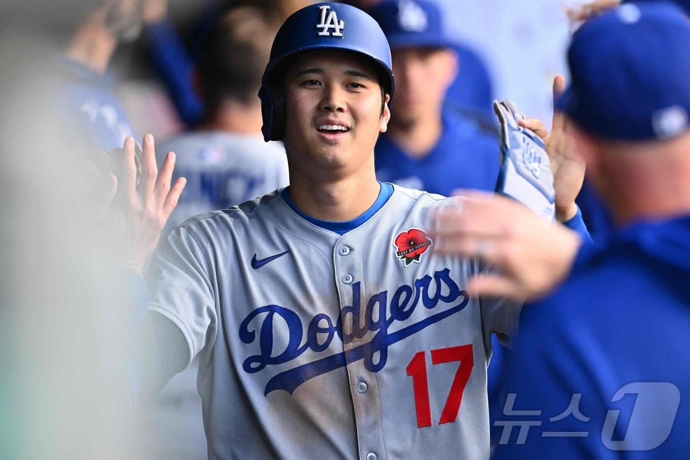 다저스 오타니. ⓒ AFP=뉴스1