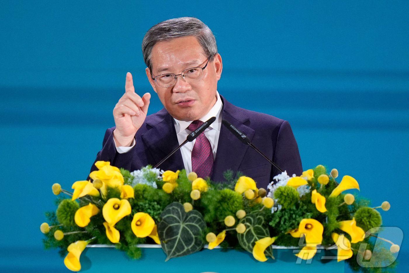 리창 중국 국무원 총리. ⓒ AFP=뉴스1 ⓒ News1 정은지 특파원