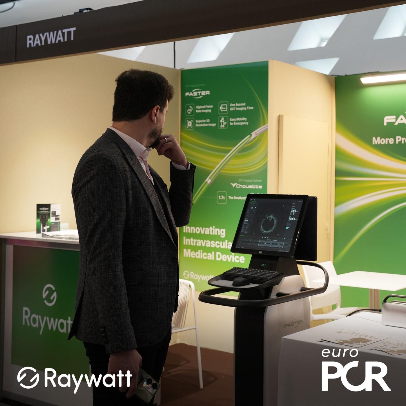 본문 이미지 - 의료기기 전문 기업 주식회사 레이와트가 프랑스 파리 팔레 데 콩그레에서 열린 EuroPCR 2025에 참가했다. (레이와트 제공)