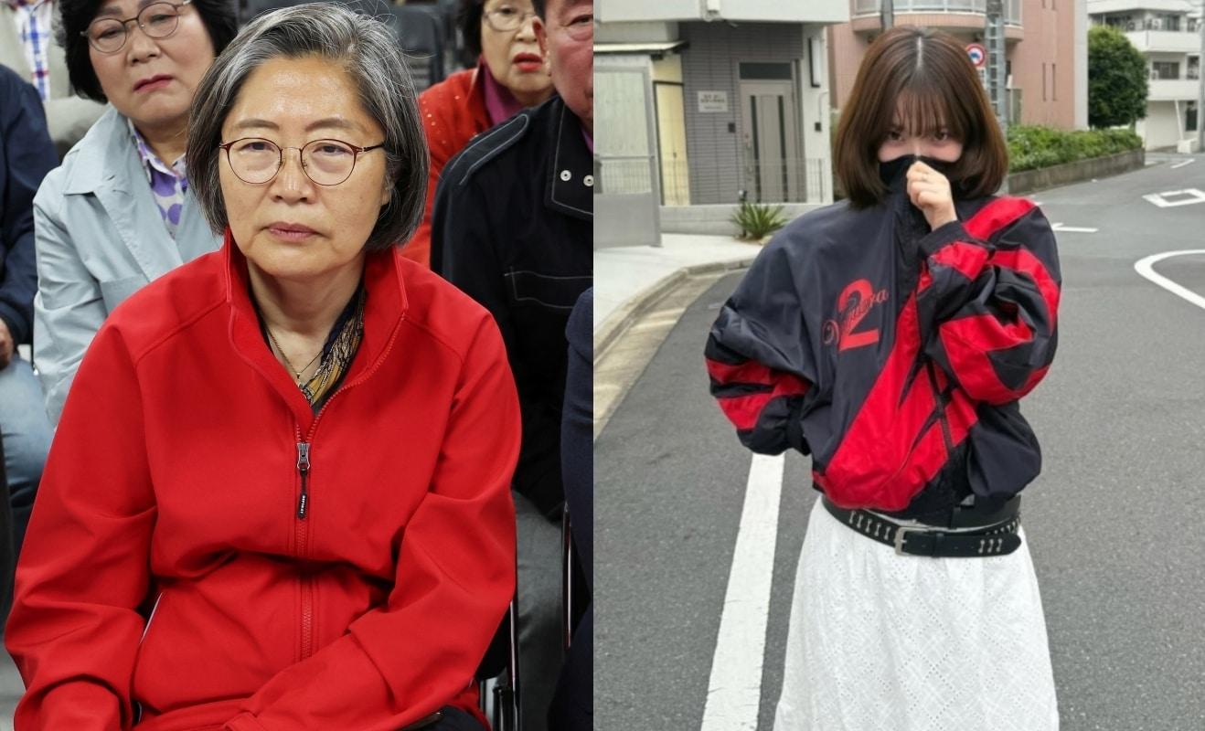 본문 이미지 - 이수정 국민의힘 경기수원정 당협위원장(경기대 교수), 그룹 에스파 카리나.