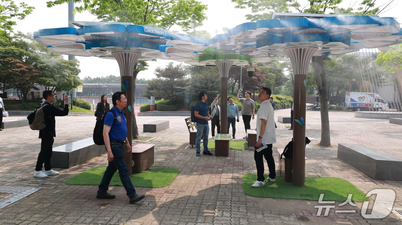 실증현장.(과천시 제공)