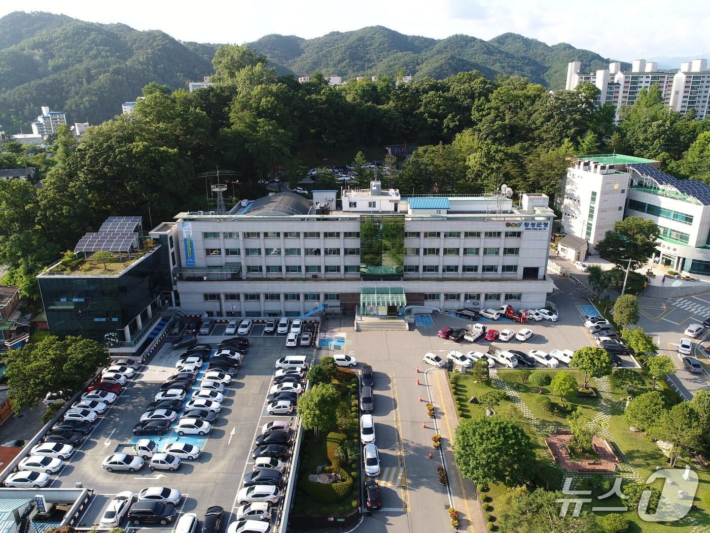 본문 이미지 - 횡성군청 전경./뉴스1