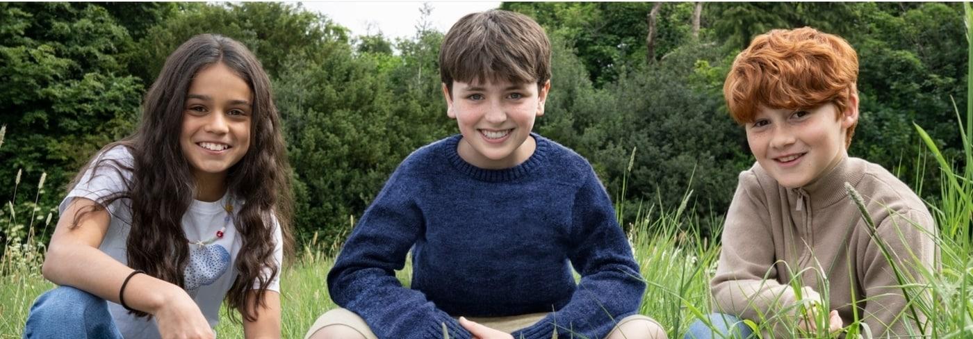 해리포터 TV판 아역 배우들. 사진은 워너브라더스 화면 갈무리. 2025.05.27.