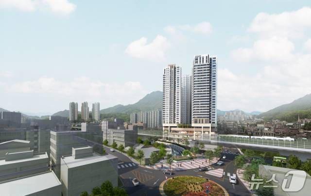 본문 이미지 - 빌리브 센트하이 조감도