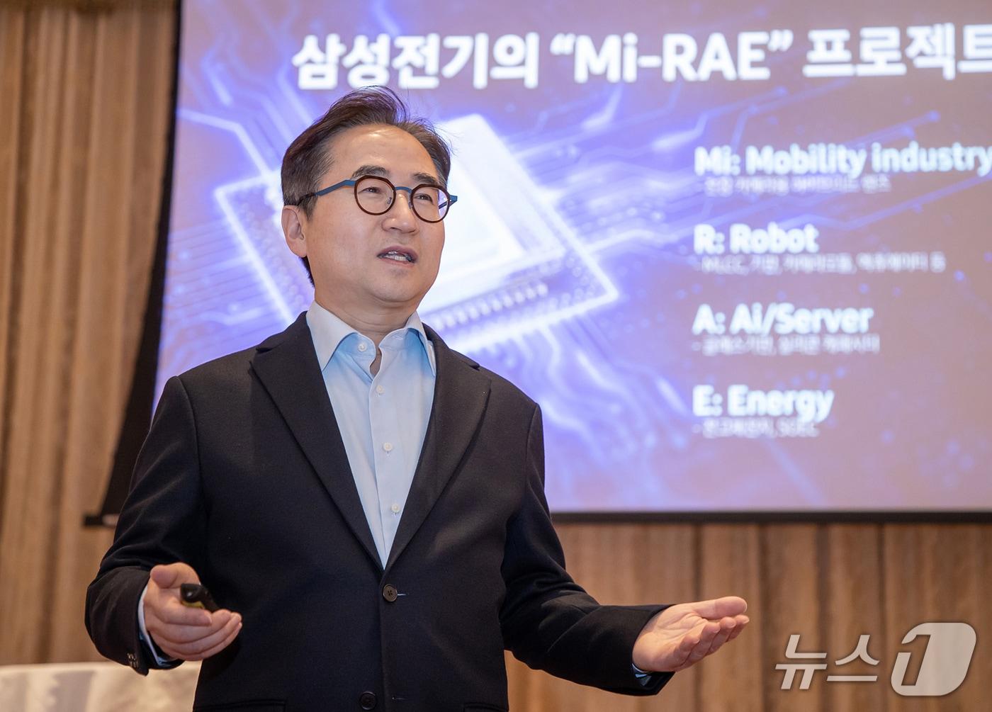 본문 이미지 - 장덕현 삼성전기 사장(삼성전기 제공)