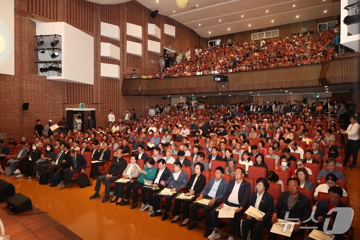 본문 이미지 - 대구 취수원 안동댐 이전 사업 공청회 (상주시 제공. 재판매 및 DB 금지)2025.5.28/뉴스1
