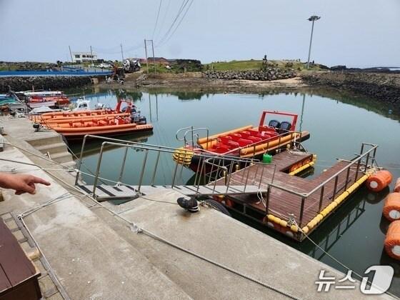 본문 이미지 -  우도 관광보트./뉴스1