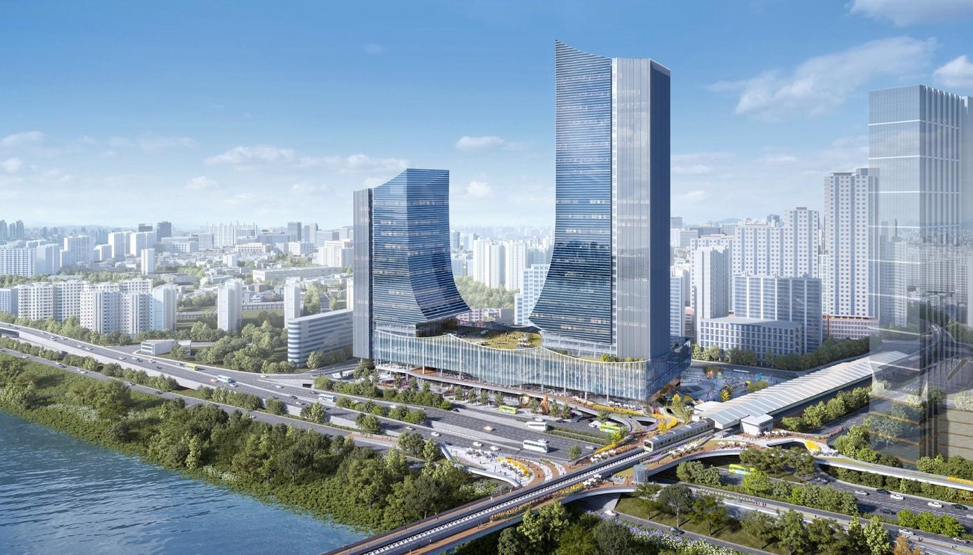 동서울터미널 현대화사업 조감도(서울시 제공).