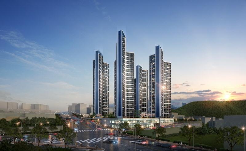 본문 이미지 - 상도 힐스 더원 조감도.