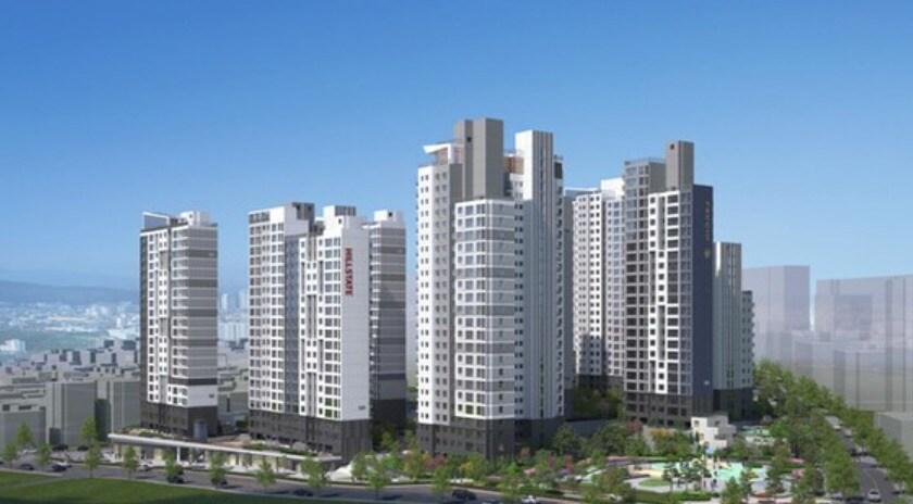 본문 이미지 - 고척 푸르지오 힐스테이트 조감도.