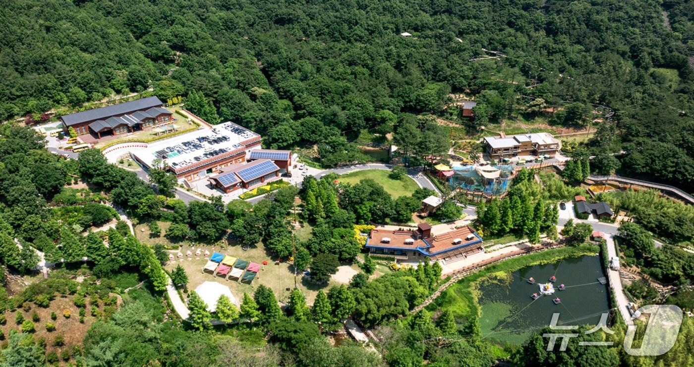 &#39;월아산 숲속의 진주&#39; 전경&#40;진주시 제공. 재판매 및 DB금지&#41;.