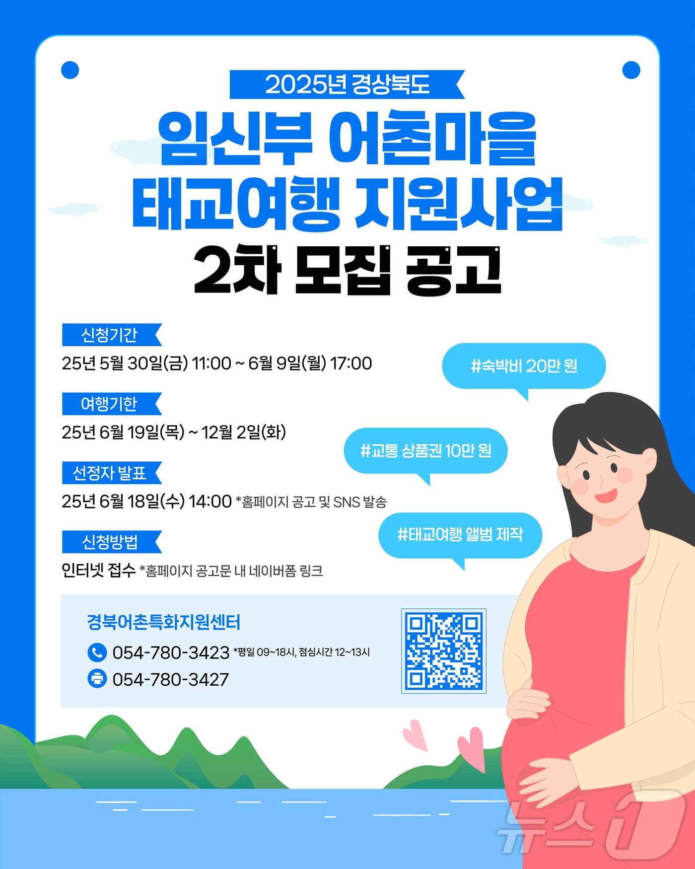 본문 이미지 - 경북도는 29일 저출생 문제 해소와 어촌지역 활성화를 위해 ‘임신부 어촌마을 태교여행’ 참여자를 모집한다. ⓒ News1 김대벽기자