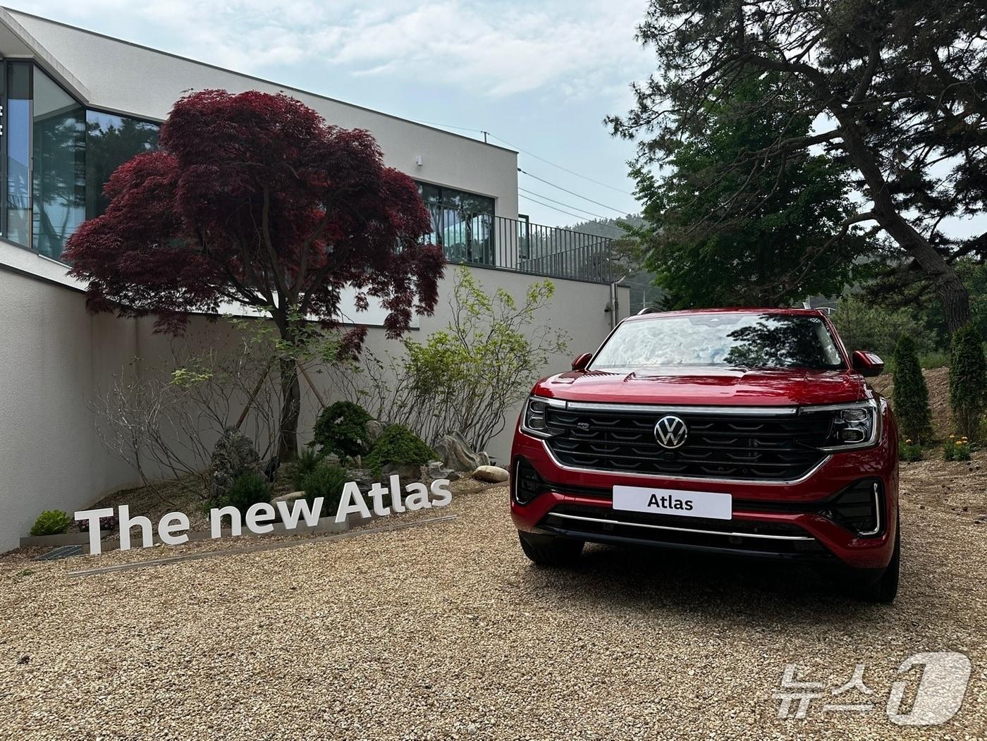 본문 이미지 -  폭스바겐의 대형 SUV '신형 아틀라스'.ⓒ 뉴스1 이동희 기자