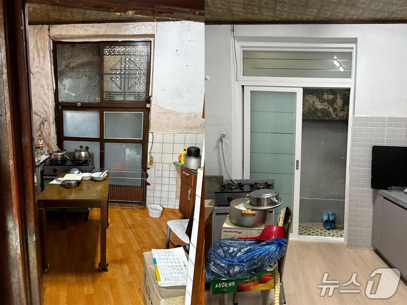 본문 이미지 - 대구 서구가 제공하는 주거 환경 개선 서비스 받은 가구 변화 모습(대구 서구 제공.재판매 및 DB 금지)