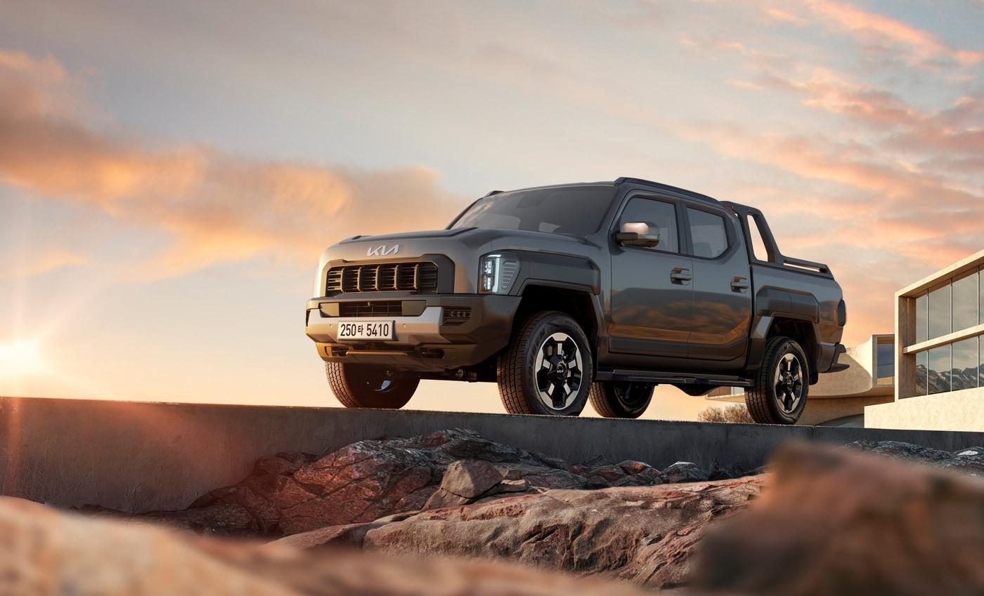 지난 4월 출시된 기아 준대형 픽업 &#39;타스만&#39;의 외장 &lt;자료사진&gt;&#40;기아 제공&#41;. 2025.05.04.