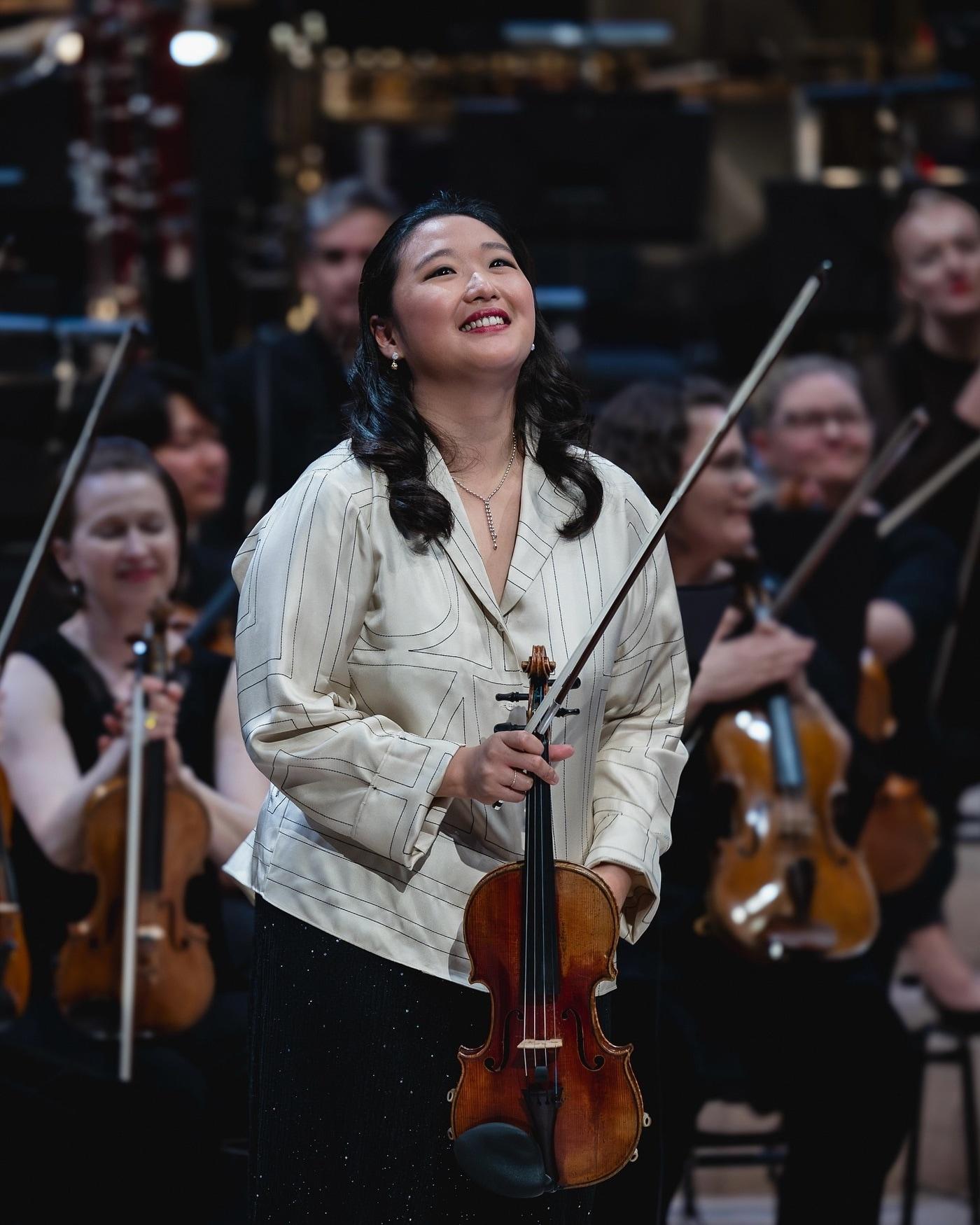 본문 이미지 - 장 시벨리우스 국제 바이올린 콩쿠르에서 바이올리니스트 박수예(c)Matias Ahonen(금호문화재단 제공)