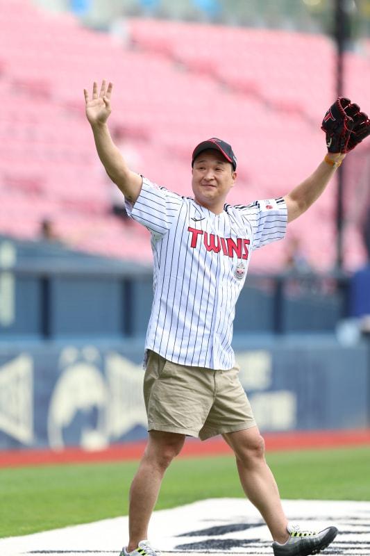 본문 이미지 - 배우 구성환.(LG 트윈스 제공)