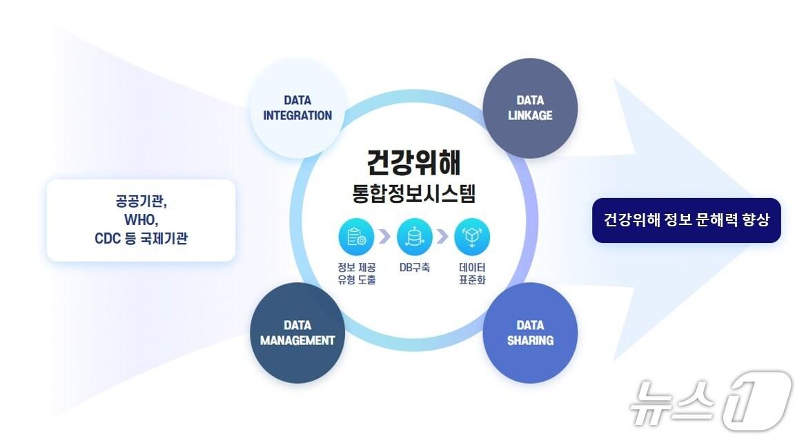 본문 이미지 - 건강위해통합정보시스템 개발 방향(질병청 제공) 2025.5.30/뉴스1