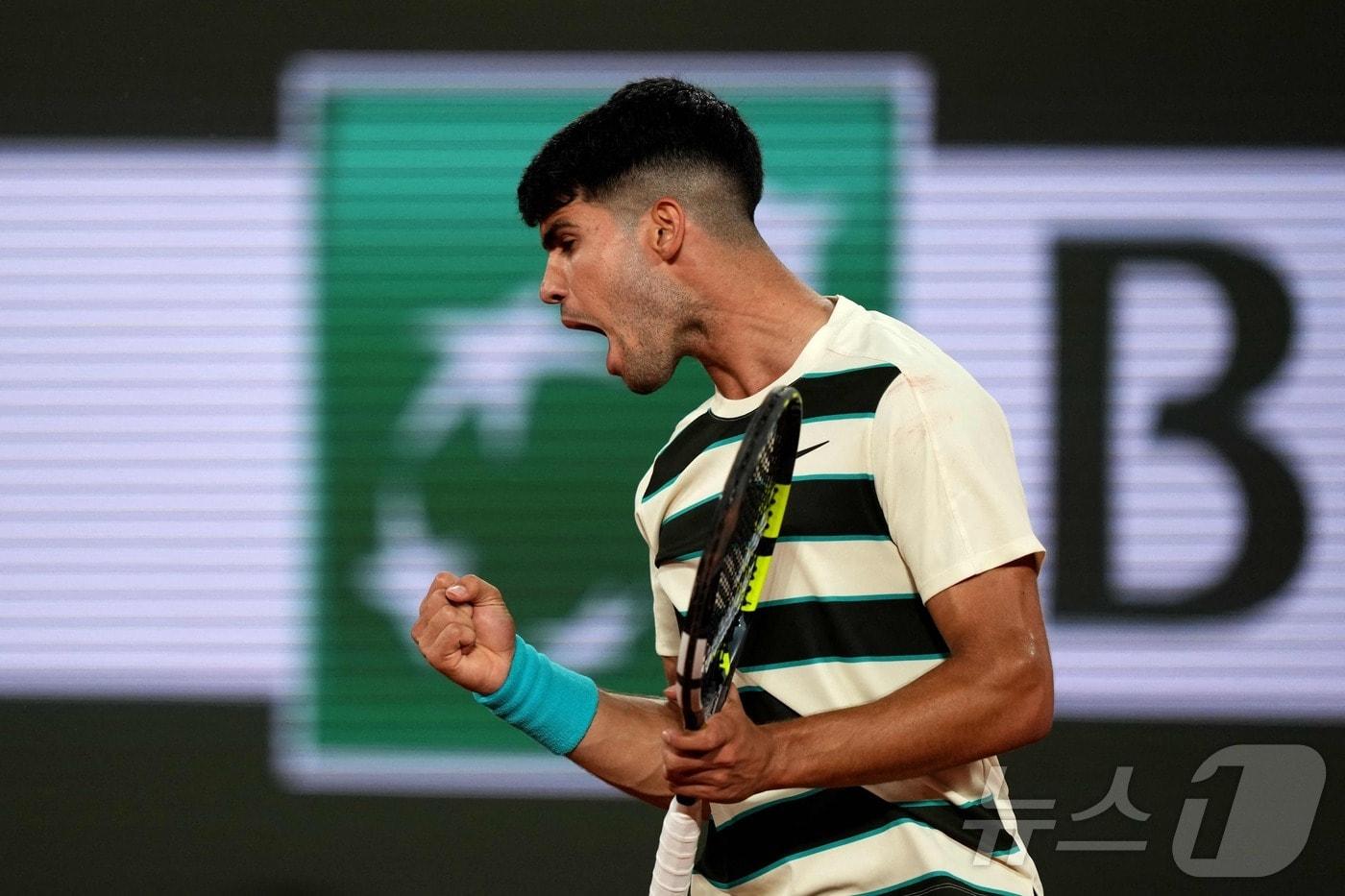 카를로스 알카라스. ⓒ AFP=뉴스1