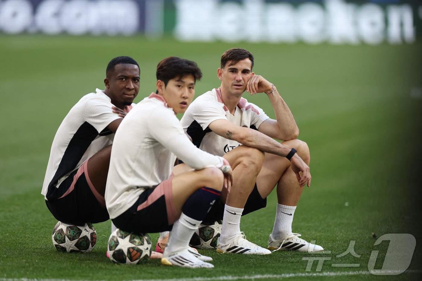 PSG의 이강인.  ⓒ AFP=뉴스1