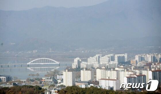 본문 이미지 - 강원 춘천시 전경./뉴스1