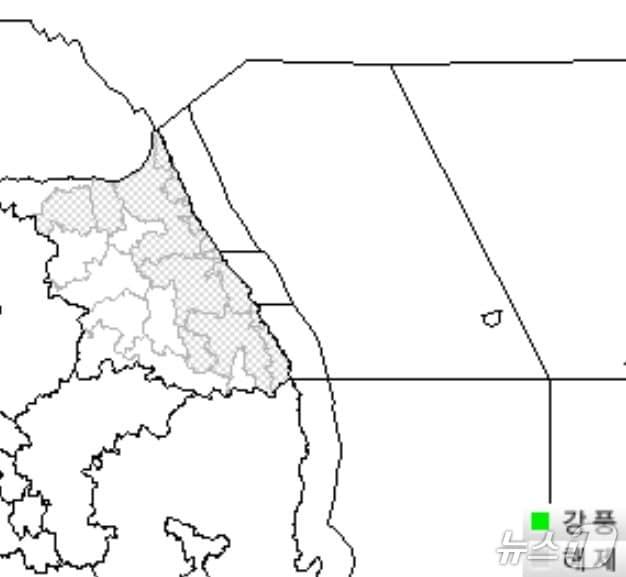 본문 이미지 - 기상청은 4일 오후 6시를 기해 강원 강릉·동해·삼척·속초·고성·양양·정선·양구평지, 화천, 북부·중부·남부 산간에 내린 강풍주의보를 해제했다. (기상청 제공. 재판매 및 DB금지) 2025.5.4/뉴스1