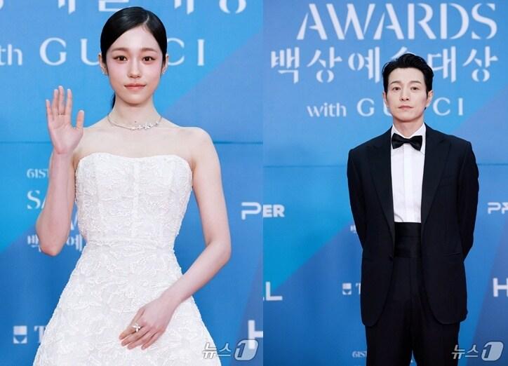 본문 이미지 - 배우 노윤서(왼쪽)와 정성일 ⓒ 뉴스1 DB