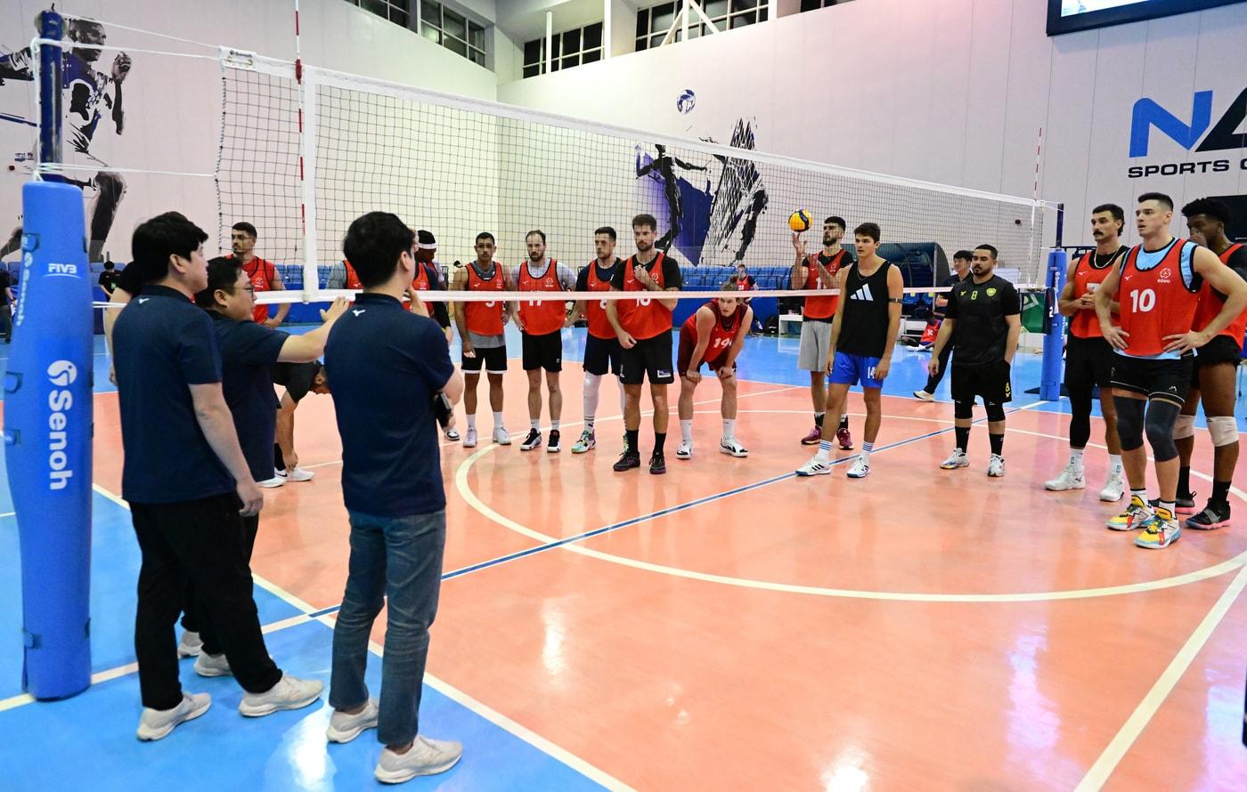  지난해 KOVO 트라이아웃 당시 모습&#40;KOVO제공&#41;