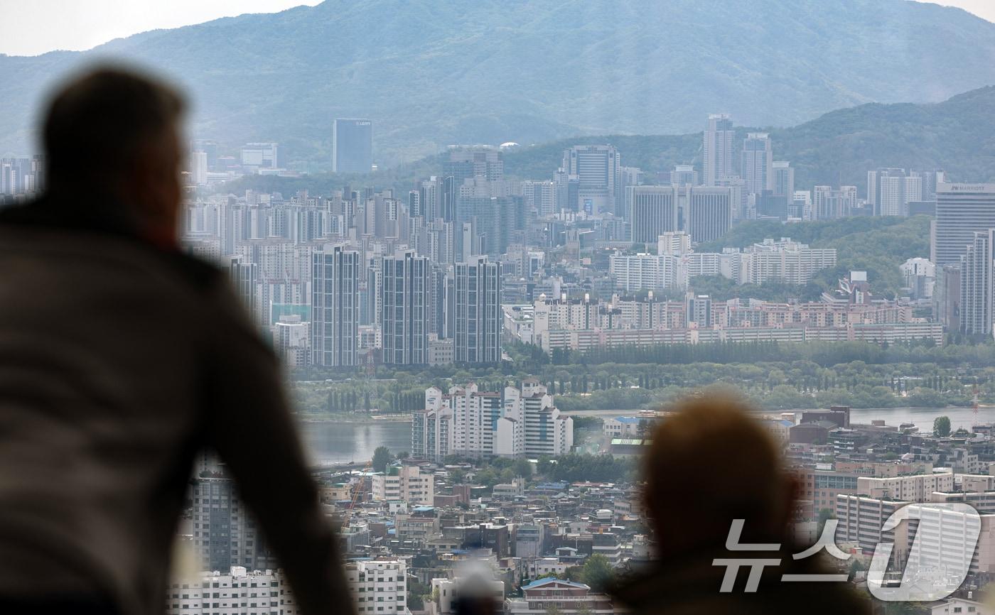 서울 시내의 아파트 단지./뉴스1 ⓒ News1 이승배 기자