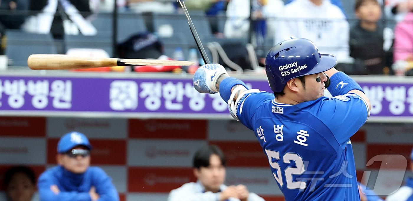 은퇴를 선언한 삼성 박병호. /뉴스1 DB ⓒ News1 김기남 기자