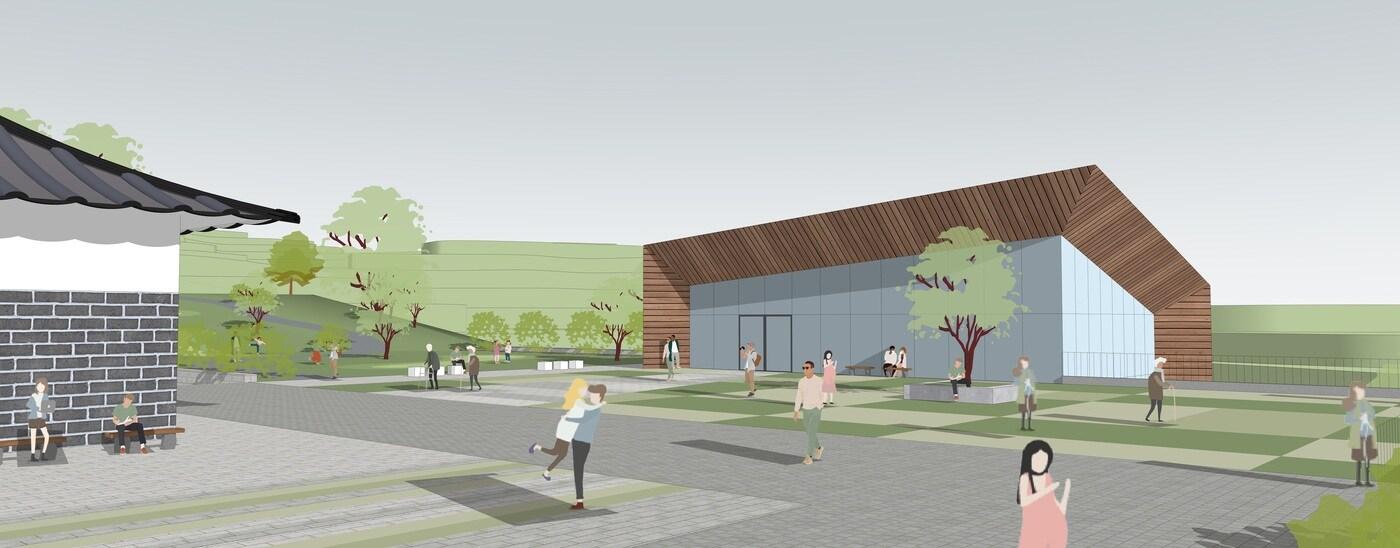 본문 이미지 - 세종시 전의면 국민체육센터 조감도. (세종시 제공. 재판매 및 DB금지)