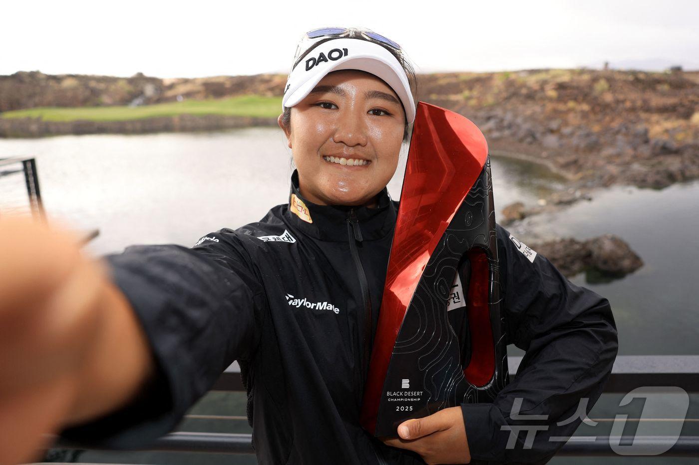 유해란(24)이 2주 연속 우승에 도전한다. ⓒ AFP=뉴스1