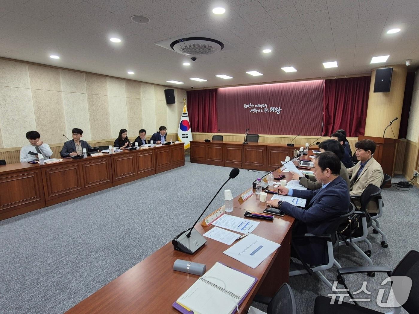 본문 이미지 - 경기도형 바우처택시 성과공유 보고회. (의왕시 제공. 재판매 및 DB 금지) 2025.5.7/뉴스1 