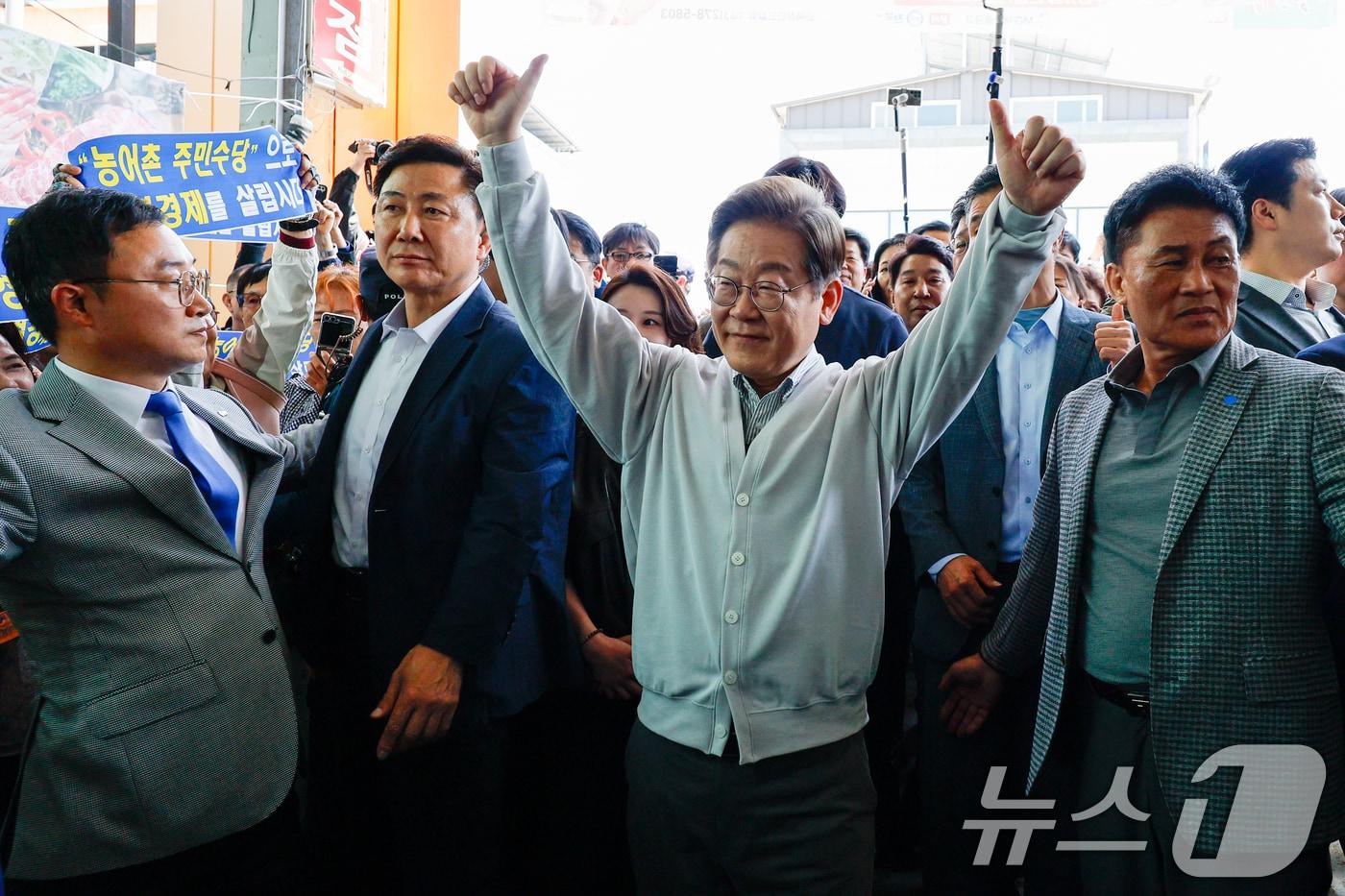 본문 이미지 - 이재명 더불어민주당 대통령 후보. 2025.5.7/뉴스1 ⓒ News1 안은나 기자