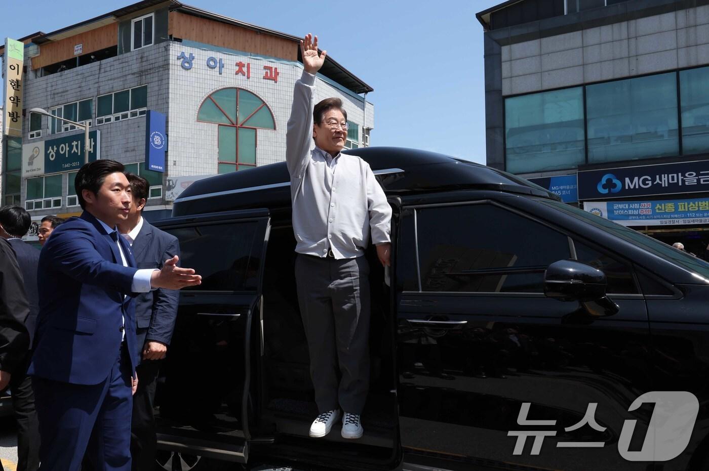 본문 이미지 - 이재명 더불어민주당 대통령 후보. 2025.5.7/뉴스1 ⓒ News1 안은나 기자