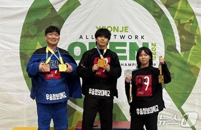 본문 이미지 - 우송정보대 스포츠운동재활과, 주짓수·태권도 메달 획득