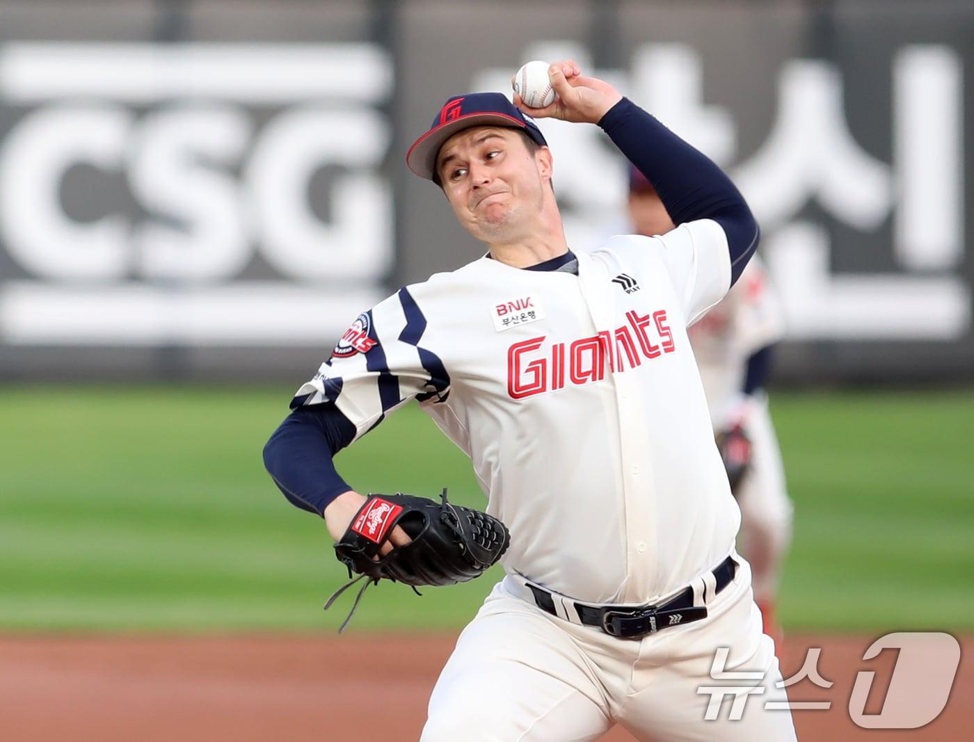 본문 이미지 - 롯데 자이언츠 터커 데이비슨. /뉴스1 DB ⓒ News1 윤일지 기자