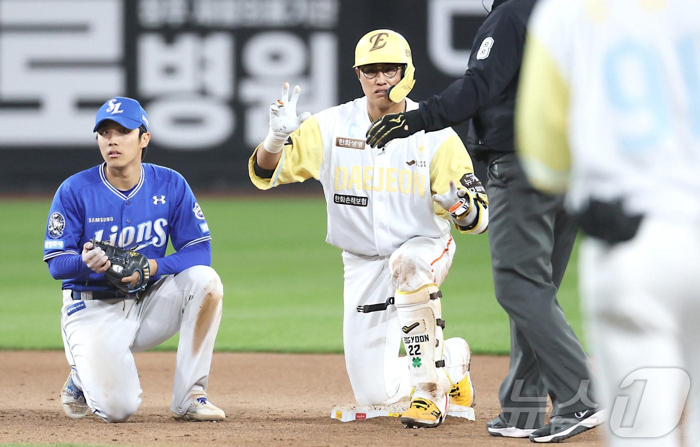한화 이글스와 삼성 라이온즈가 2007년 준플레이오프 이후 18년 만에 포스트시즌에서 맞대결을 펼친다. 2025.5.7/뉴스1 ⓒ News1 김기남 기자
