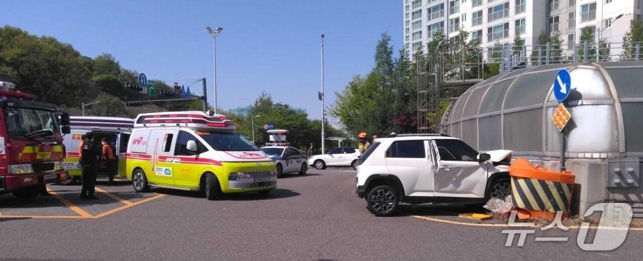 본문 이미지 - 사고현장(경기도소방재난본부 제공.재판매 및 DB금지)