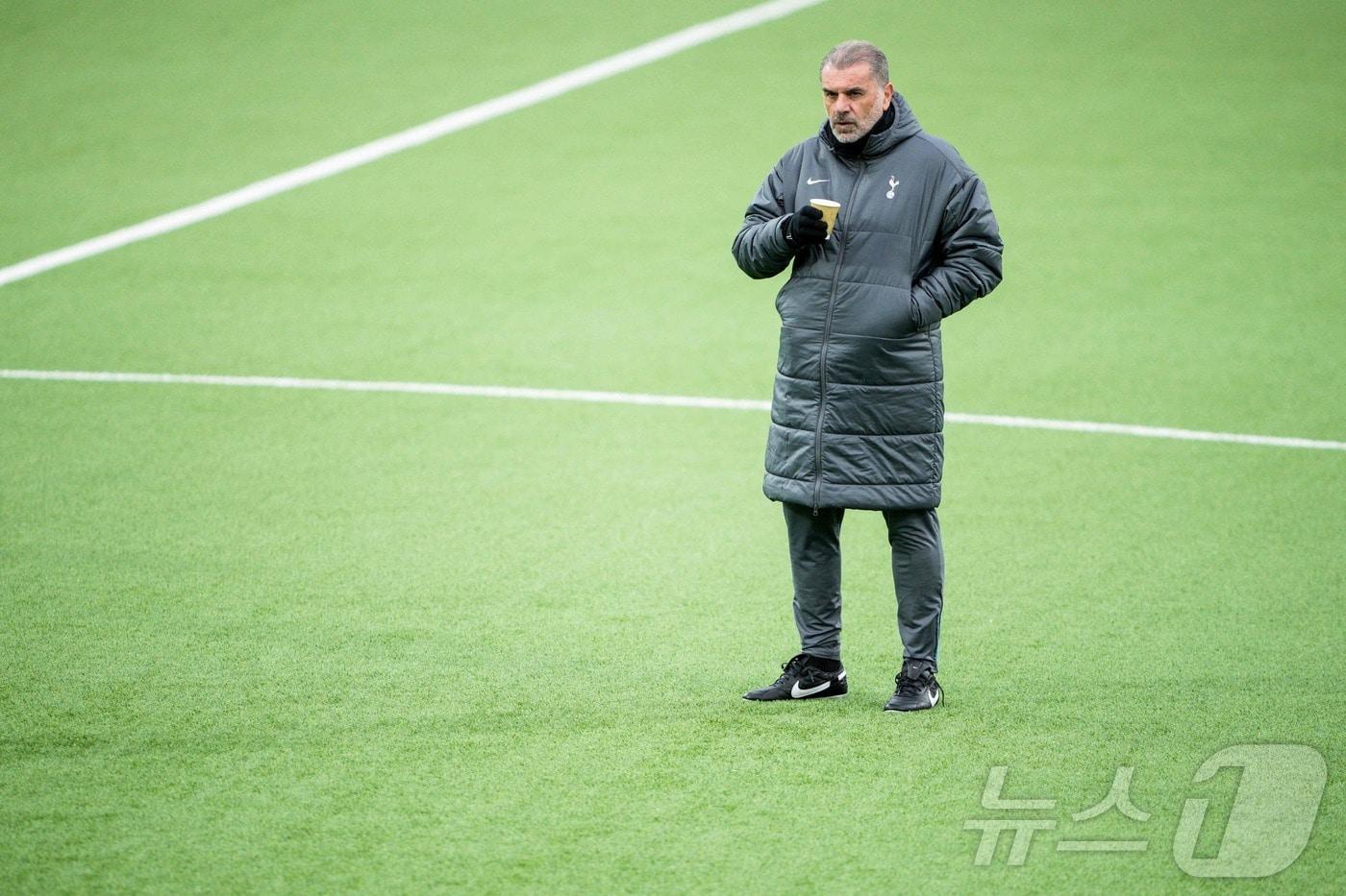 보되/글림트와 유럽축구연맹&#40;UEFA&#41; 유로파리그 준결승 2차전을 앞둔 토트넘의 엔제 포스테코글루 감독.  ⓒ AFP=뉴스1