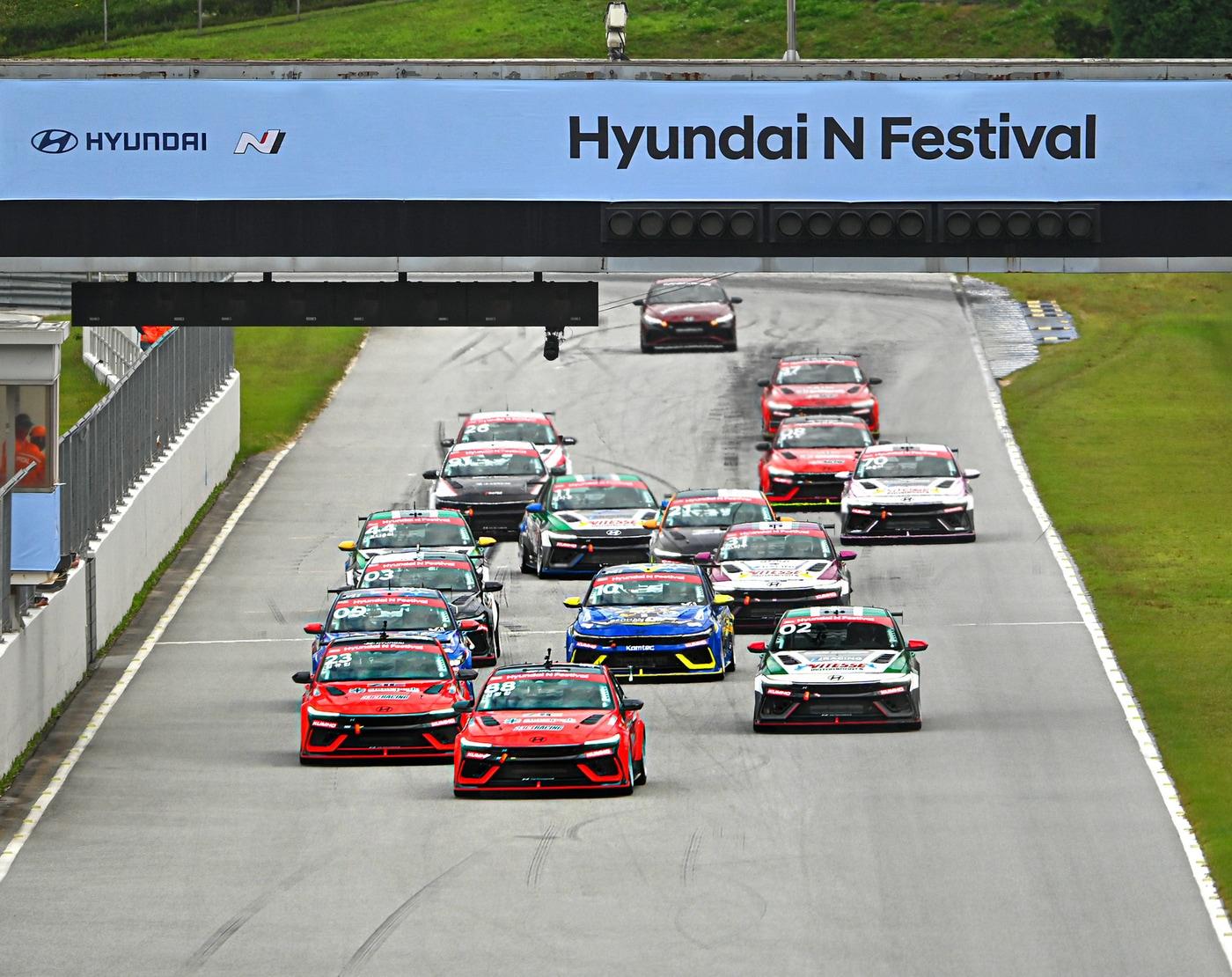 본문 이미지 - 현대 N 페스티벌 2024 시즌 현장 모습<자료사진>(현대자동차 제공).